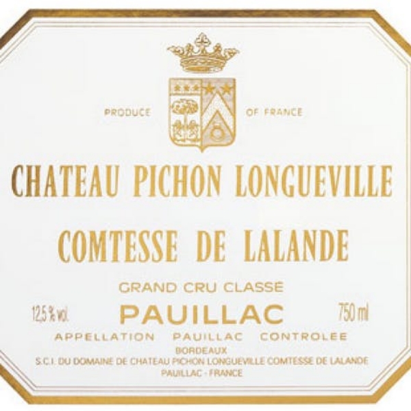 Picture of 2018 Chateau Pichon Longueville Comtesse de Lalande - Pauillac