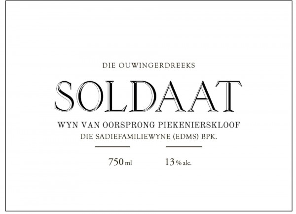 Picture of 2021 Sadie Family - Grenache Noir Swartland Soldaat