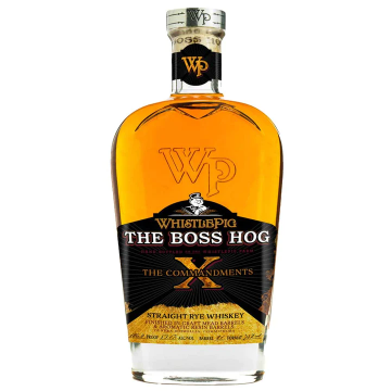 Whistle Pig Boss Hog X The Commandments Whiskey