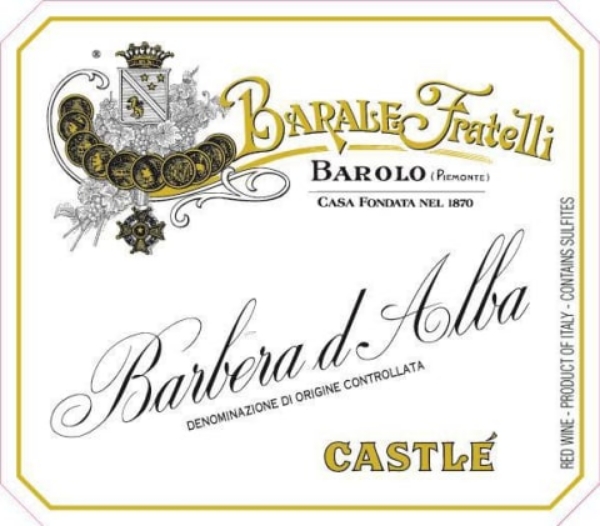 Picture of 2021 Barale, Fratelli - Barbera d'Alba Castle