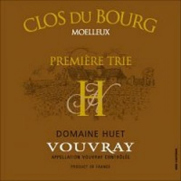 Picture of 2022 Huet - Vouvray Clos Bourg Moelleux 1er Trie