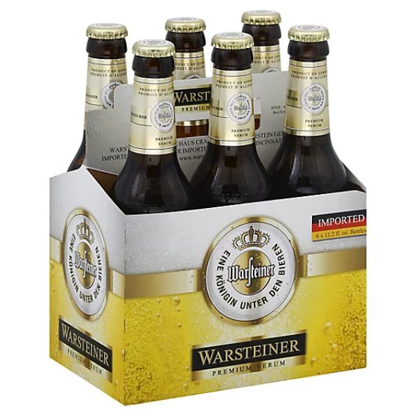 Warsteiner Premium Pilsner 6pk bottle