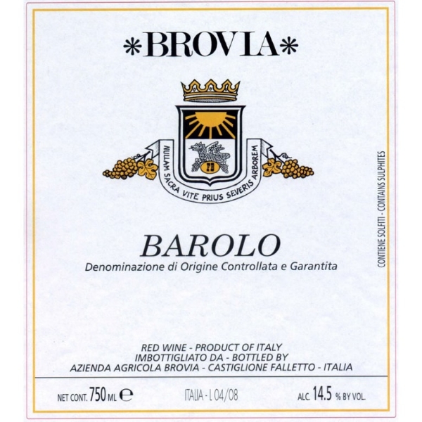 Picture of 2019 Brovia - Barolo