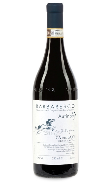 Ca del Baio Barbaresco Autinbej bottle