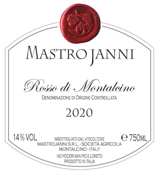 Picture of 2020 Mastrojanni - Rosso di Montalcino