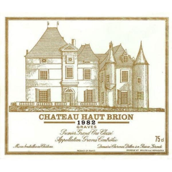 Picture of 1982 Chateau Haut Brion Pessac