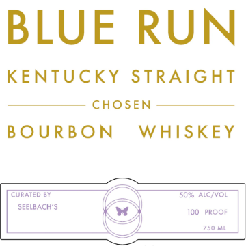 Picture of Blue Run CHOSEN 23 PLDC Kentucky Straight  Bourbon Whiskey 750ml