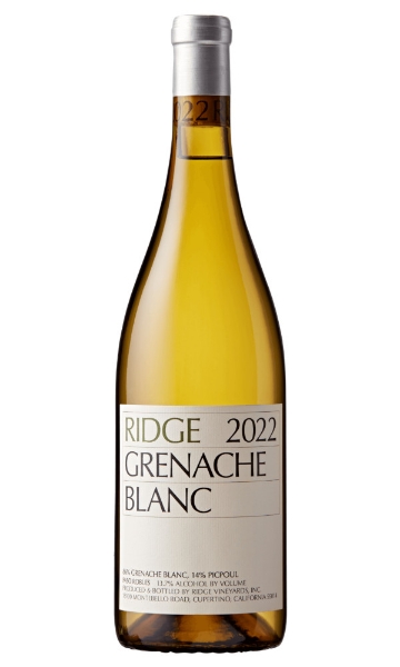 Ridge Grenache Blanc bottle