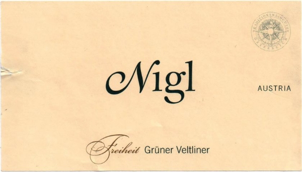 Picture of 2022 Nigl - Gruner Veltliner  Freiheit