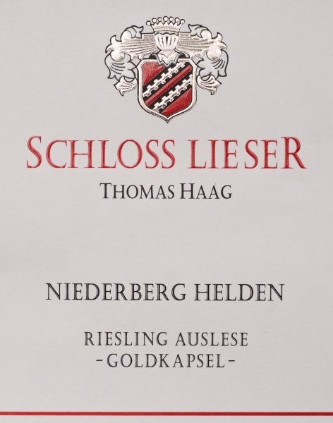 Picture of 2022 Schloss Lieser - Niederberg Helden Auslese GK