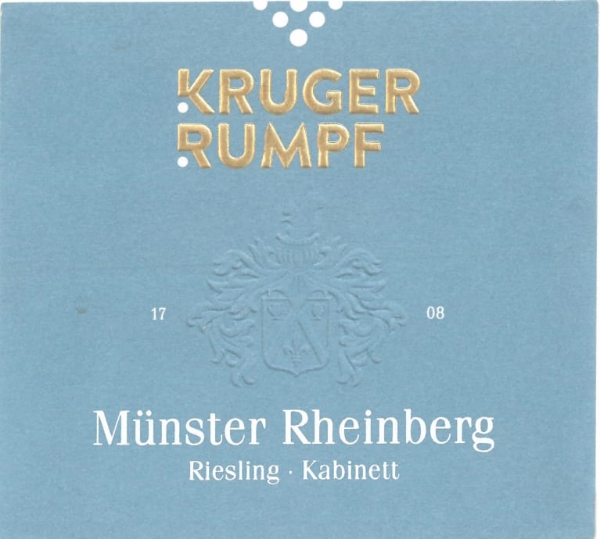Picture of 2022 Kruger Rumpf - Munsterer Rheinberg Kabinett