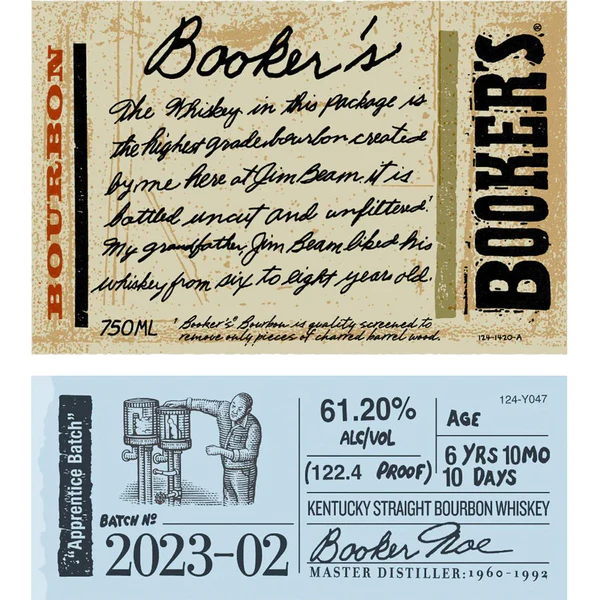 Picture of Booker's Apprentice Batch 2023-02 Whiskey 750ml