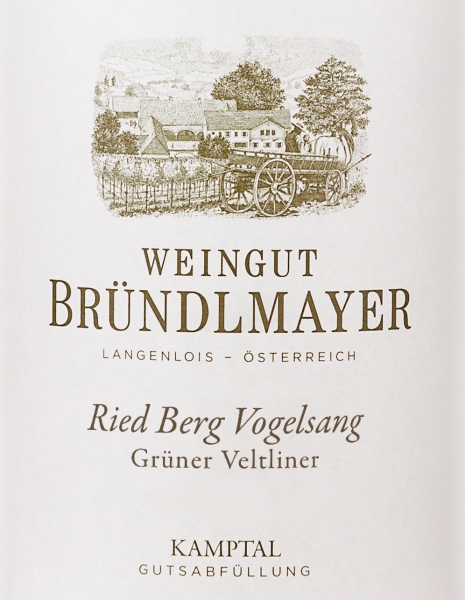 Picture of 2022 Brundlmayer, Willi - Gruner Veltliner  Ried Berg Vogelsang