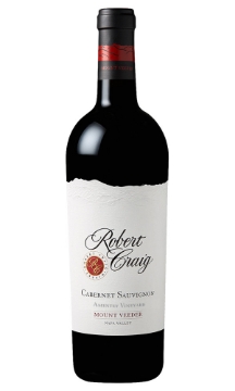 Robert Craig Mt. Veeder Cabernet Sauvignon bottle