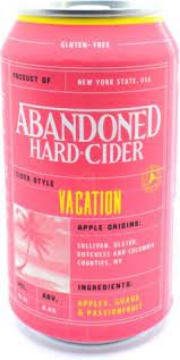 Picture of Abandoned Hard Cider - Vacation 4pk