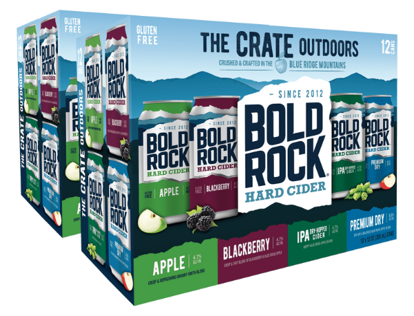 Picture of Bold Rock - The Crate Outdoors Cider Variety 12pk