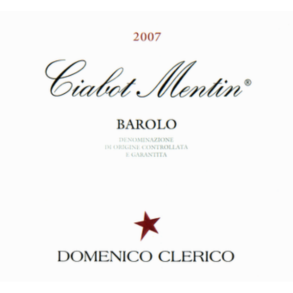 Picture of 2007 Clerico Barolo Ciabot Mentin Ginestra