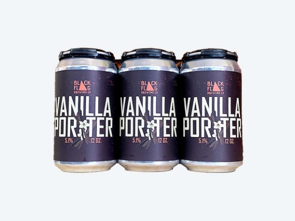 Black Flag Brewing - Vanilla Porter 6pk