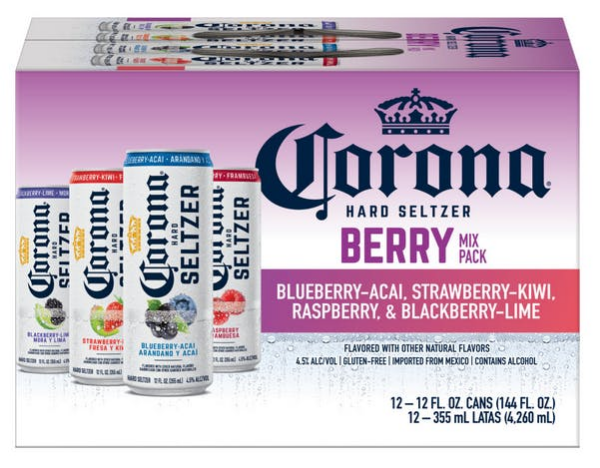 Corona Hard Seltzer Berry Mix 12pk