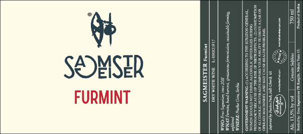 Sagmeister Furmint label