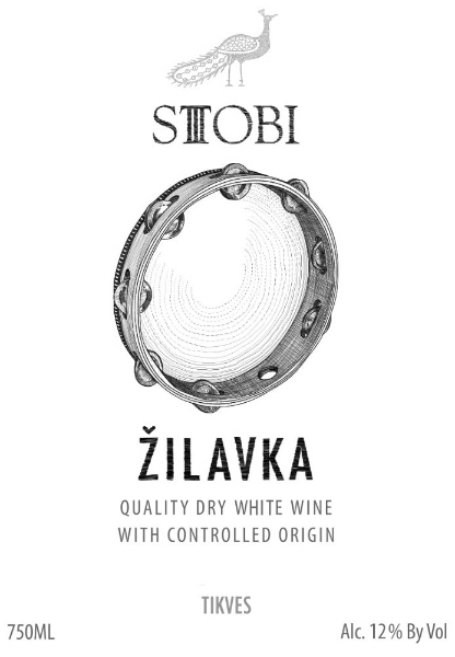 Stobi Winery Zilavka label