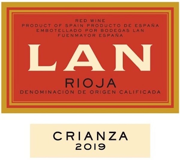 Picture of 2019 Bodegas Lan - Tempranillo Rioja Crianza