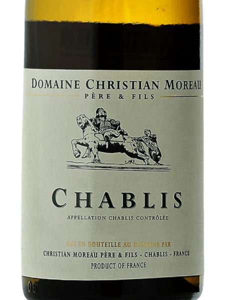 Picture of 2022 Christian Moreau - Chablis Pargues (750ml)