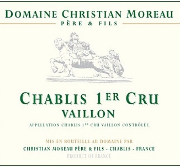 Picture of 2022 Christian Moreau - Chablis Vaillons (PRE ARRIVAL)