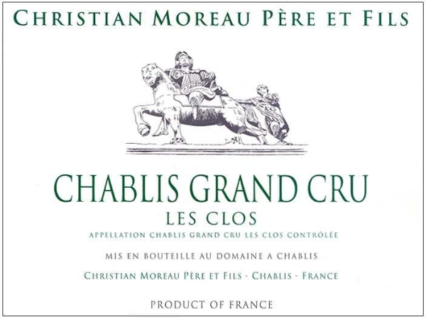 Picture of 2022 Christian Moreau - Chablis Clos (PRE ARRIVAL)