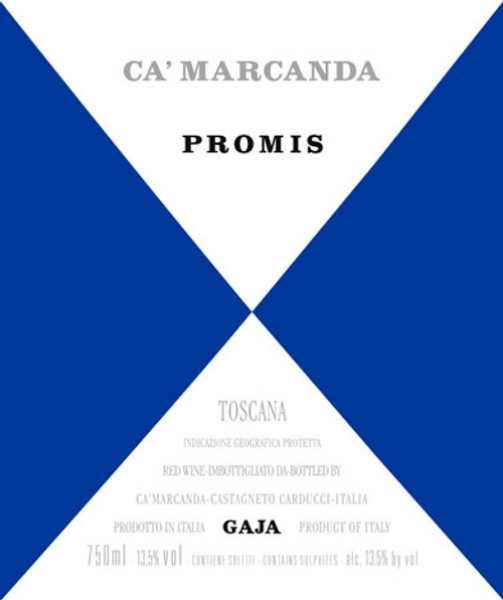 Picture of 2021 Ca'Marcanda(Gaja) - Toscana Rosso IGT Promis Super Tuscan
