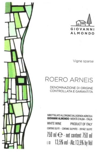 Picture of 2022 Giovanni Almondo - Roero Arneis Sparse