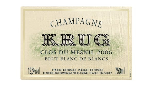 Picture of 2006 Krug - Brut Clos du Mesnil