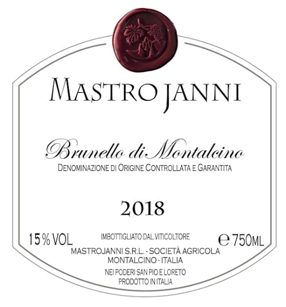 Picture of 2018 Mastrojanni - Brunello di Montalcino