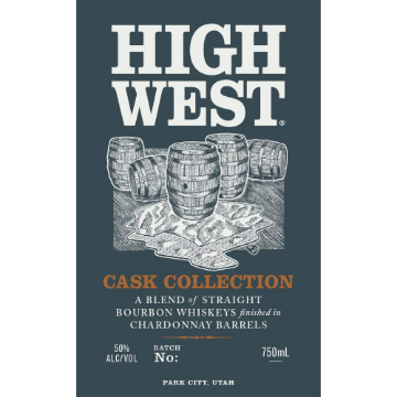 Picture of High West Blend Straight Bourbon Chardonnay Cask Whiskey 750ml