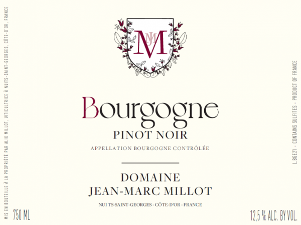 Picture of 2022 Jean-Marc Millot - Bourgogne Rouge (PRE ARRIVAL)
