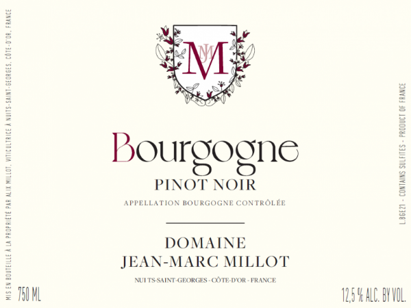 Picture of 2022 Jean-Marc Millot - Bourgogne Rouge