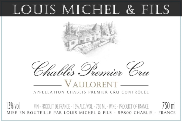 Picture of 2022 Louis Michel - Chablis Vaulorent (PRE ARRIVAL)