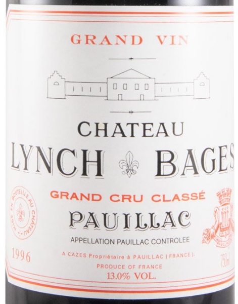 Picture of 1996 Chateau Lynch Bages - Pauillac