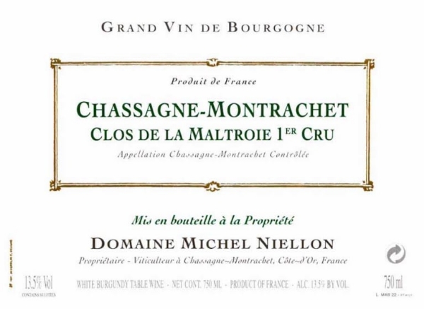 Picture of 2022 Michel Niellon - Chassagne Montrachet Maltroie