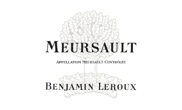 Benjamin Leroux Meursault label