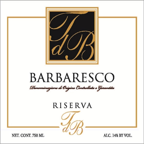 Terre del Barolo Barbaresco Riserva label