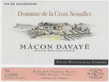 Picture of 2022 Croix Senaillet - Macon Davaye