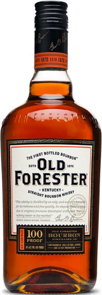 Picture of Old Forester  Proof 100 Bourbon Whiskey 750ml