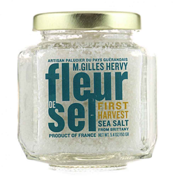 Picture of M. Gilles Hervy Fleur de Sel 1st Harvest Sea Salt