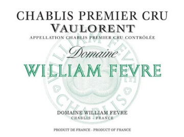 Picture of 2022 Domaine Fevre - Chablis Vaulorent (PRE ARRIVAL)