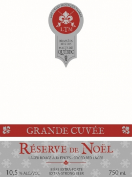 Picture of LTM Microbrasseurs - Reserve De Noel Grand Cuvee