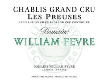 Picture of 2022 Domaine Fevre - Chablis Preuses (PRE ARRIVAL)