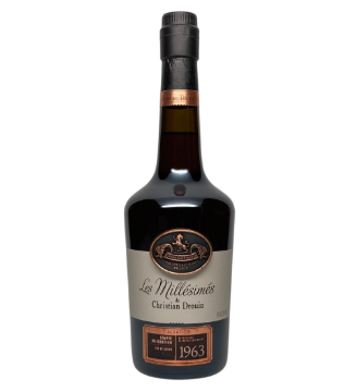 1963 Christian Drouin Les Millesimes 1963 (44 yr b. 2007) Calvados Brandy 700ml