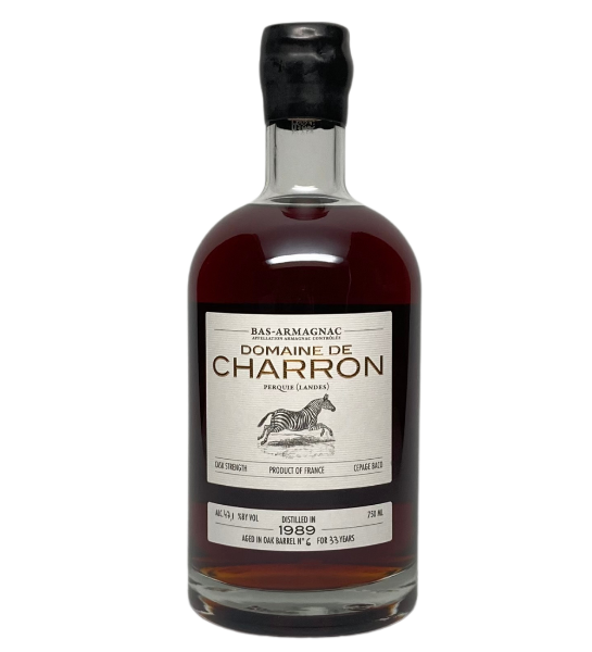 Domaine de Charron (33 yr) 1989 Barrel #6 Bas - Armagnac 750ml