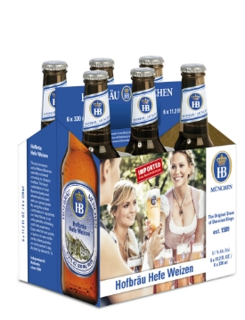 Hofbrau Munchen - Hefe-Weizen 6pk bottle